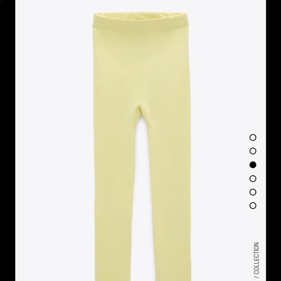 Zara Yellow Workout Set (2 Piece Set) - Picture 4 of 8